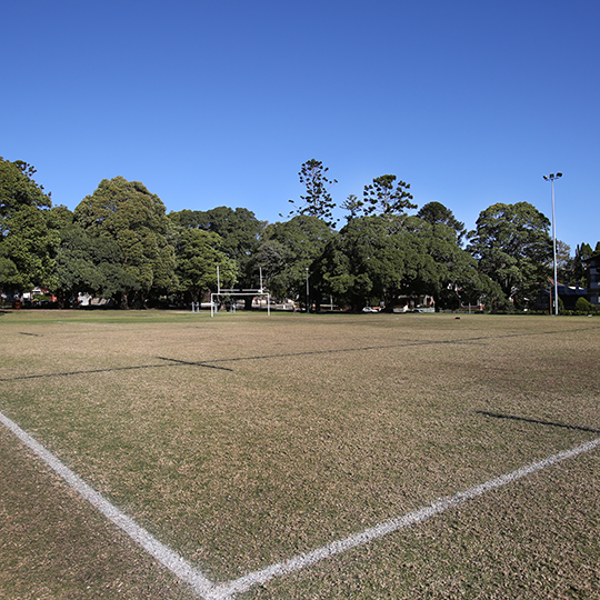 Ashfield Park soccer pitch 